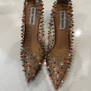 Steve Madden Vala s Multi spiked pumps: size 8